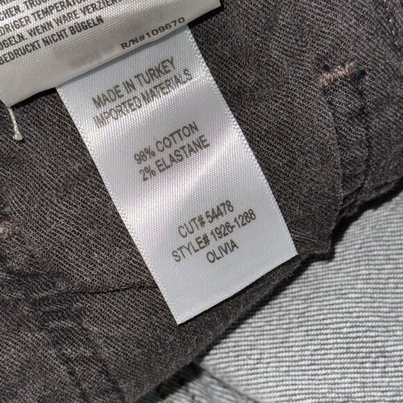 CITIZENS of HUMANITY OLIVIA HIGH RISE SLIM JEANS Size 25 - Picture 5 of 10